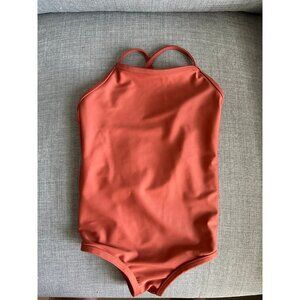 Gus and Steel Swimsuit One Piece Bathing Suit Rust 4T